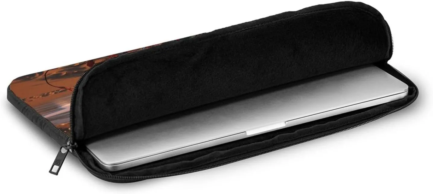 15 Inch Laptop Sleeve Bag Waterproof Shockproof Laptop Case Bags Lightweight Computer Skin Bag Colorful Surfboard Tablet Carrying Case