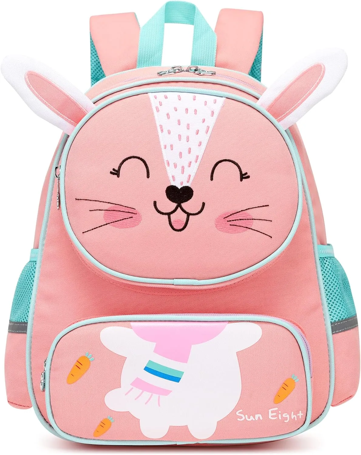 22L Little Rabbit Backpack for Toddler & Preschool Boys Girls 3-9 Years:3D Cartoon Waterproof Large Capacity School Bag,Kindergarten Travel Backpack(Rabbit) ﻿