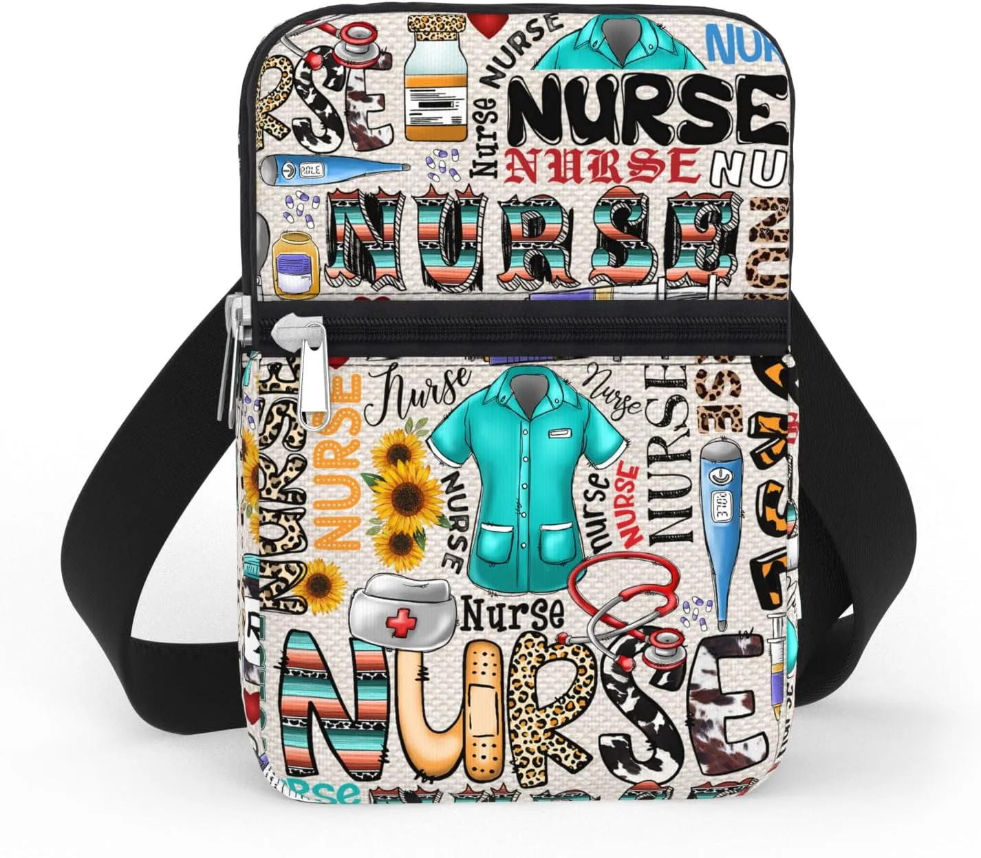 84hoods Waterproof Crossbody Phone Purse. Versatile Cell Phone Bag for Women. Gift for Nurse.