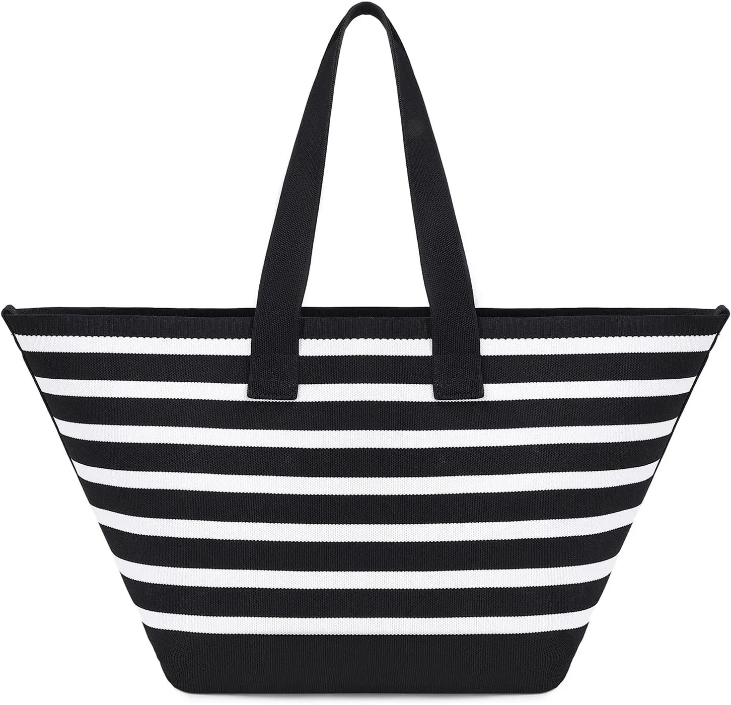 abshoo Large Beach Bag For Women Stripe Beach Tote Bag Ladies Large Gym Tote Carry On Weekender Travel Bag