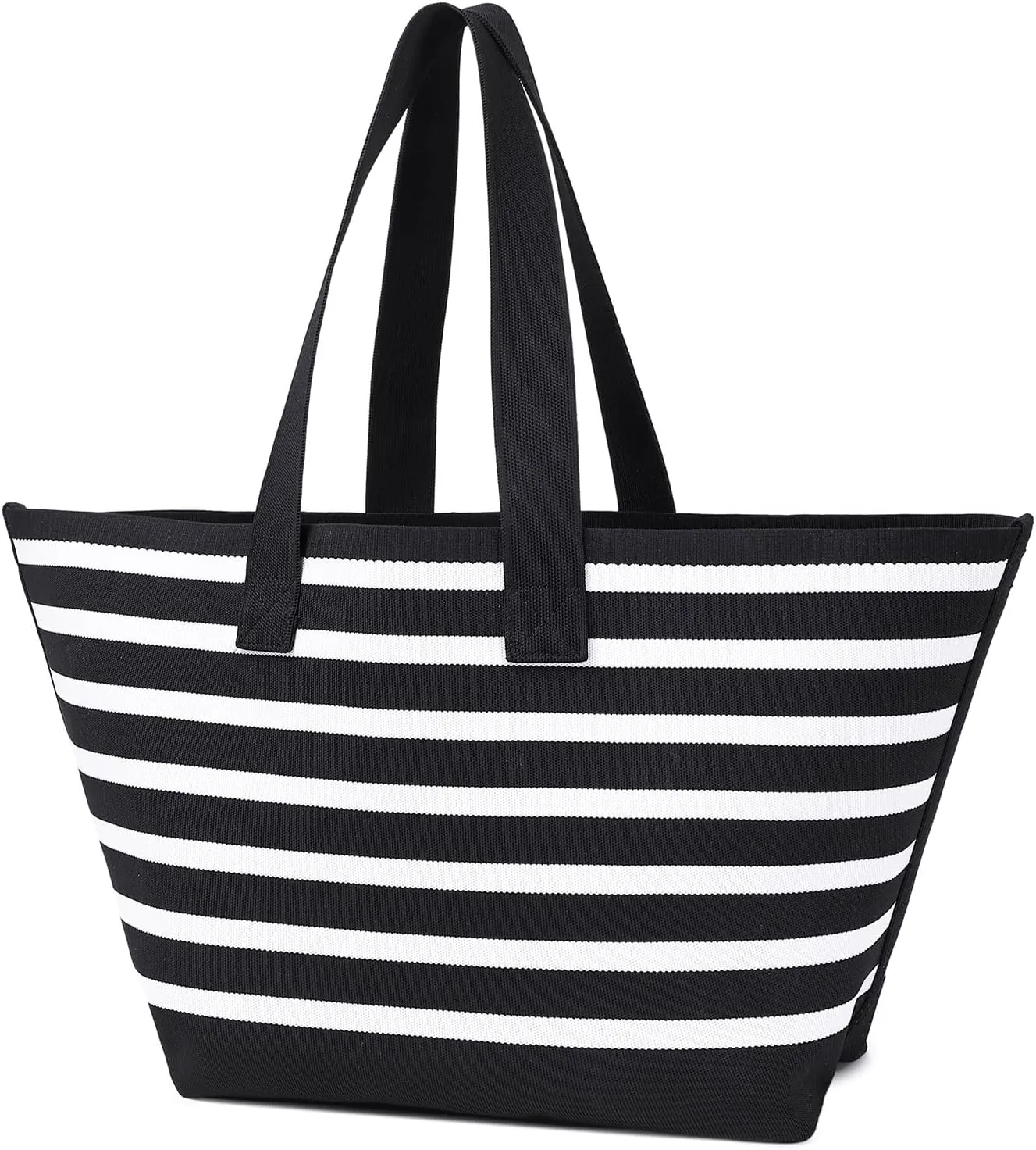 abshoo Large Beach Bag For Women Stripe Beach Tote Bag Ladies Large Gym Tote Carry On Weekender Travel Bag
