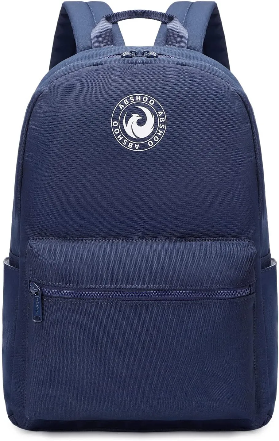 Abshoo Lightweight Backpack for School Classic Basic Water Resistant Casual Daypack Plain Bookbag (Navy)