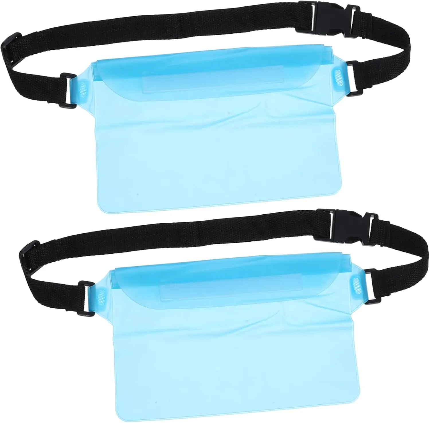 Adjustable Belt Bag for Men and Women Dry Bags for Kayaking Paddle Boarding Outdoor Water Sports with Transparent Pouch