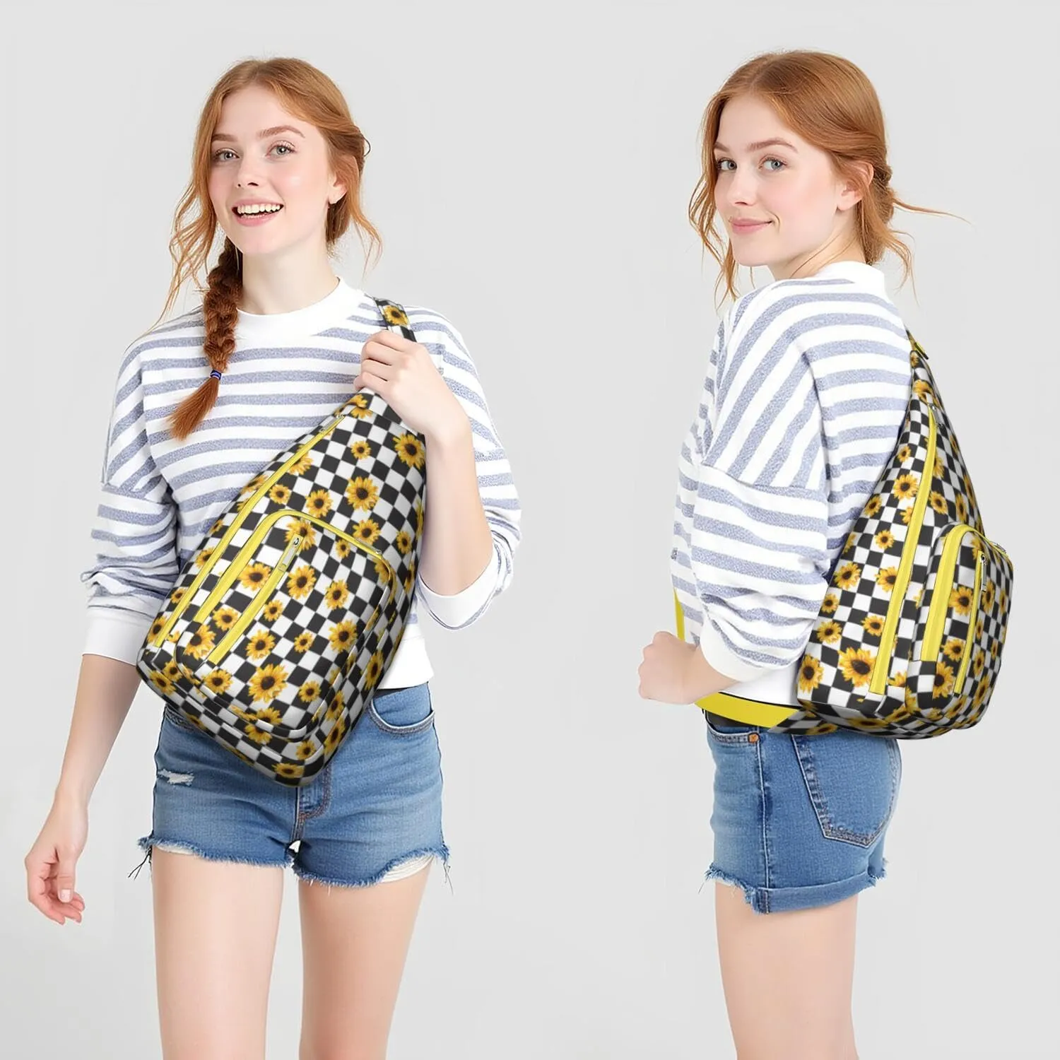 Adjustable Strap Crossbody for Women, Lightweight & Stylish Floral Design