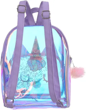 Adorable Unicorn Transparent with Straps for School Travel and Sports Capacity Shoulder Storage Bag