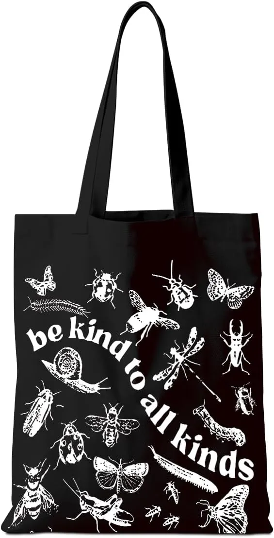 Aesthetic Tote Bag Funny Nature Lovers Weekender Bag Music Lover Reusable Grocery Bags for Travel Vacation Christmas