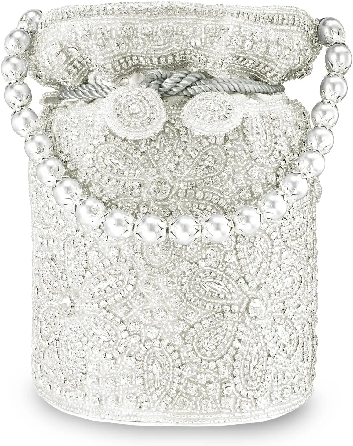 Aheli Indian Potli Bags Gift for Women Evening Bag Clutch Ethnic Bride Purse with Drawstring