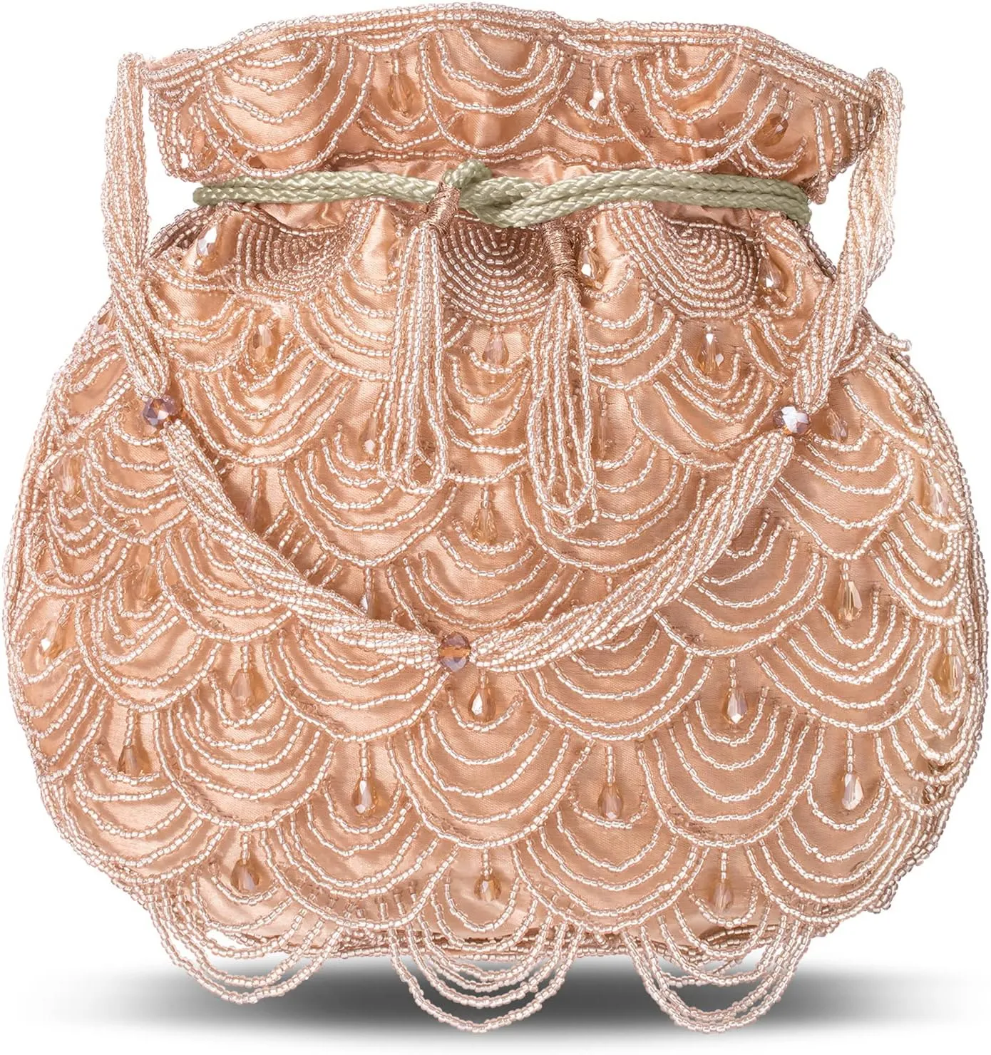Aheli Potli Bags Gift for Women Evening Bag Clutch Ethnic Bride Purse with Drawstring