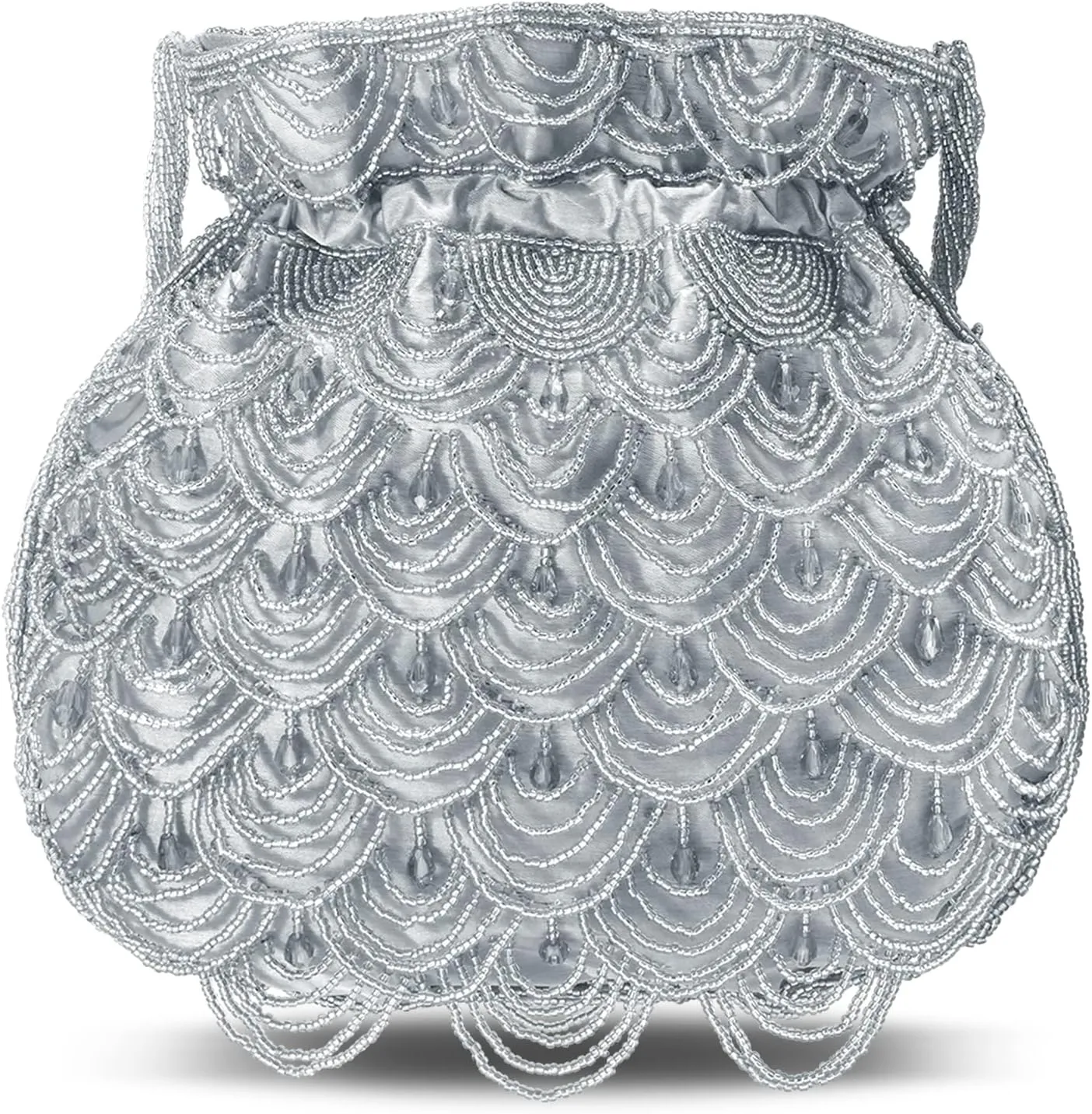 Aheli Potli Bags Gift for Women Evening Bag Clutch Ethnic Bride Purse with Drawstring