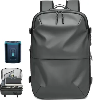 Air Pax Discoverer Travel Bag,Backpack With Vacuum Compression,Air Vacuum Backpack For Travel,Waterproof And Anti-Theft (Dark gray, Extra Large)
