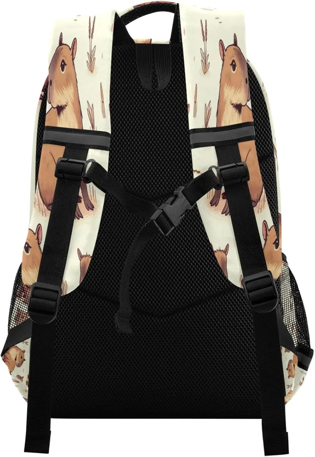 ALAZA Cute Capybara Backpacks Travel Laptop Daypack School Book Bag for Men Women Teens Kids