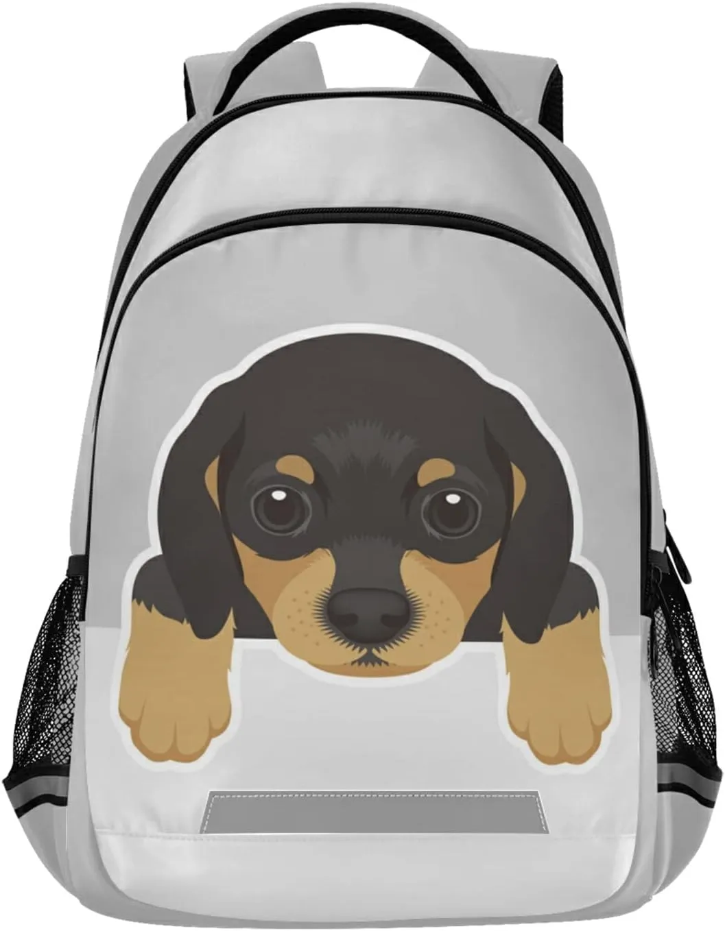 ALAZA Dachshund Dog Backpacks Travel Laptop Daypack School Book Bag for Men Women Teens Kids