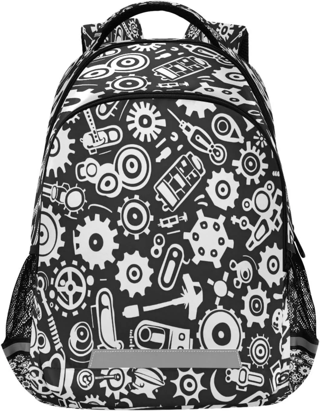 ALAZA Machinery Backpacks Travel Laptop Daypack School Book Bag for Men Women Teens Kids