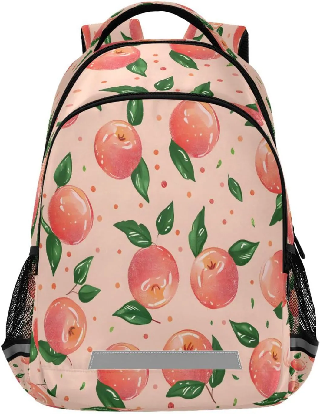 ALAZA Pink Peach Backpacks Travel Laptop Daypack School Book Bag for Men Women Teens Kids