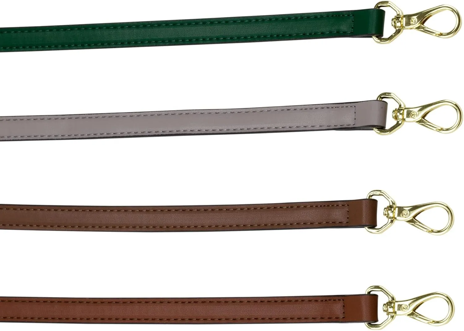 Allzedream Leather Purse Strap Replacement Crossbody Handbag Long Adjustable (Dark Brown)
