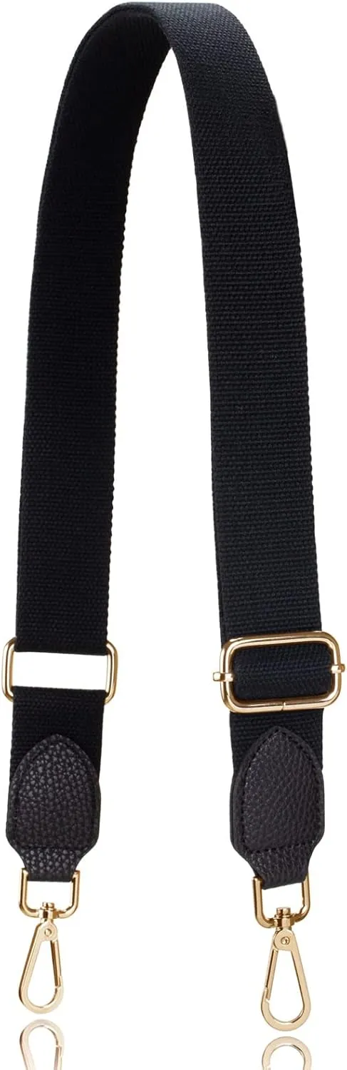 Allzedream Purse Straps Replacement Crossbody Bags Handbag Wide Canvas Leather Adjustable