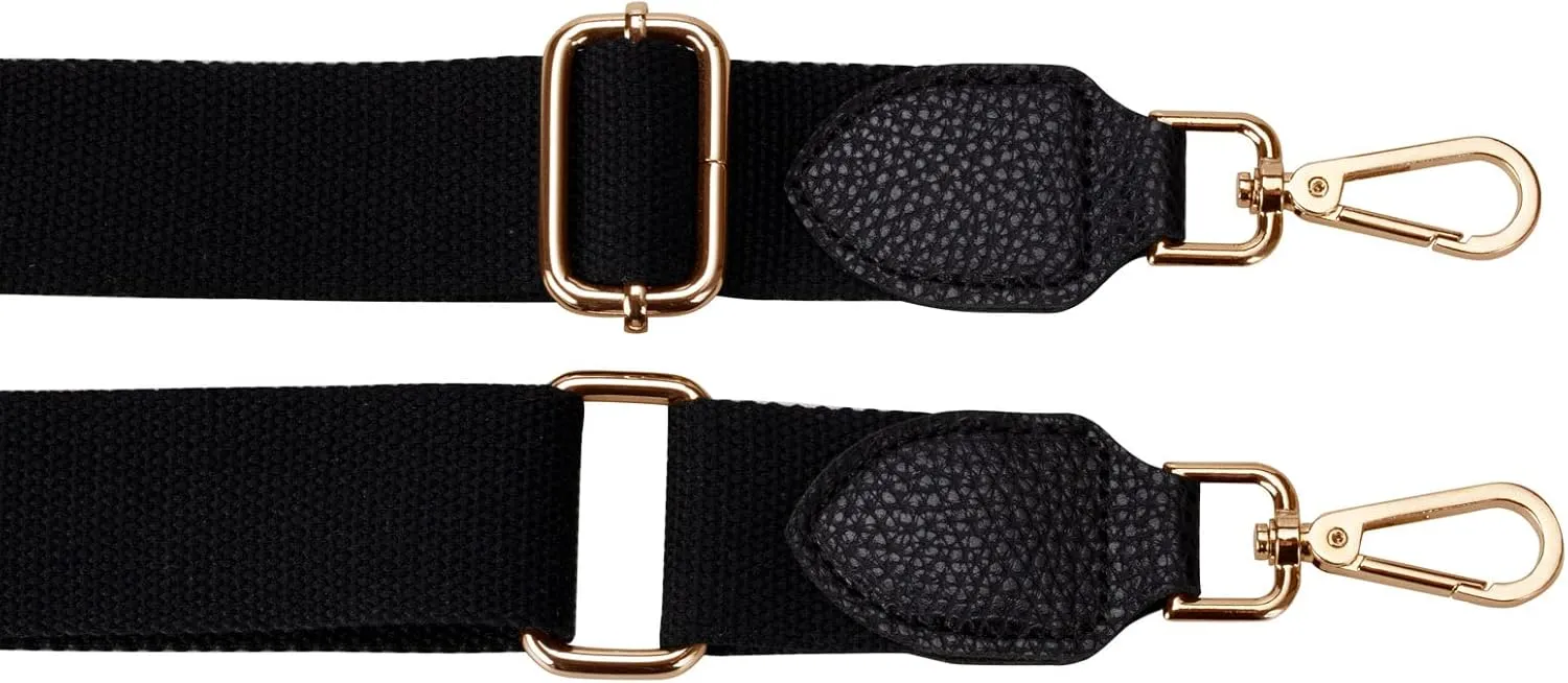 Allzedream Purse Straps Replacement Crossbody Bags Handbag Wide Canvas Leather Adjustable