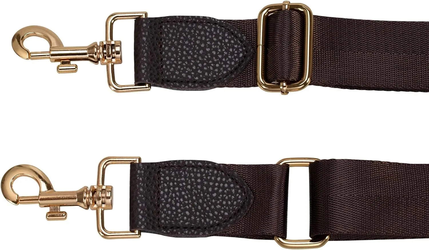 Allzedream Wide Purse Strap Replacement Crossbody Shoulder Bag Adjustable Leather Ends