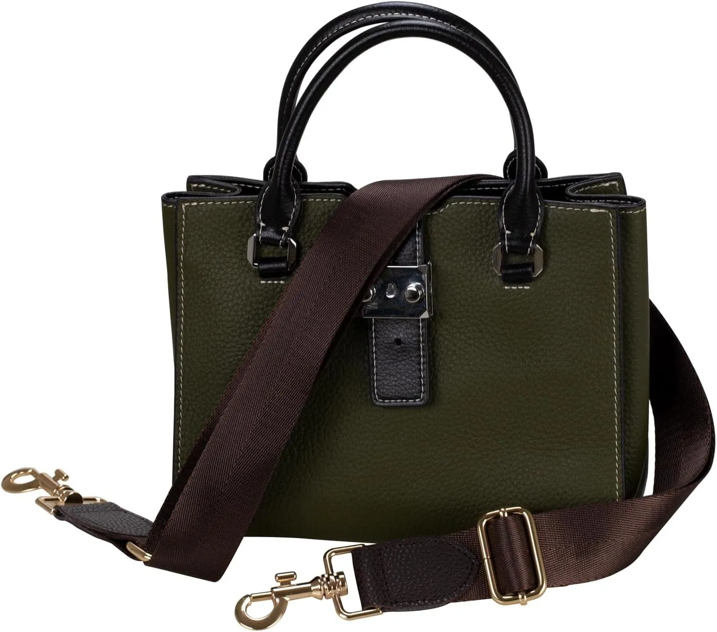 Allzedream Wide Purse Strap Replacement Crossbody Shoulder Bag Adjustable Leather Ends