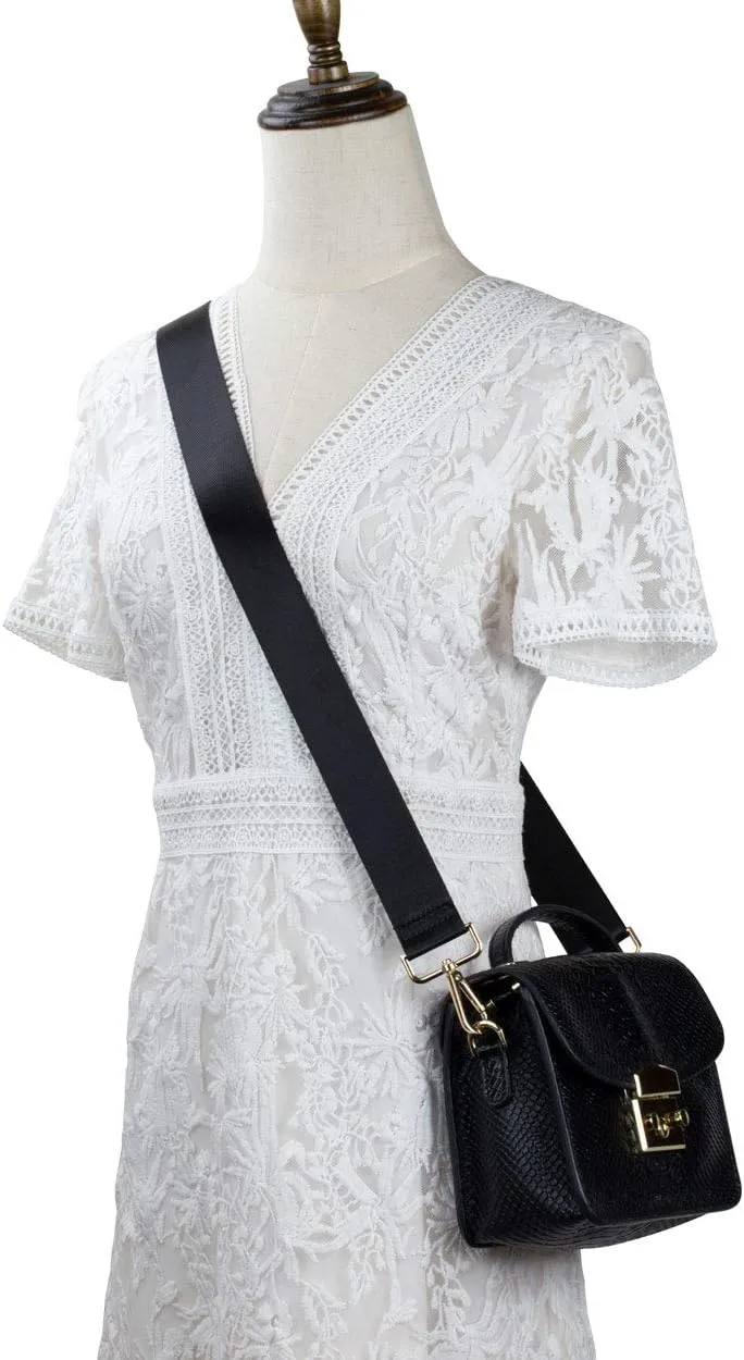 Allzedream Wide Purse Strap Replacement Crossbody Shoulder Bag Adjustable