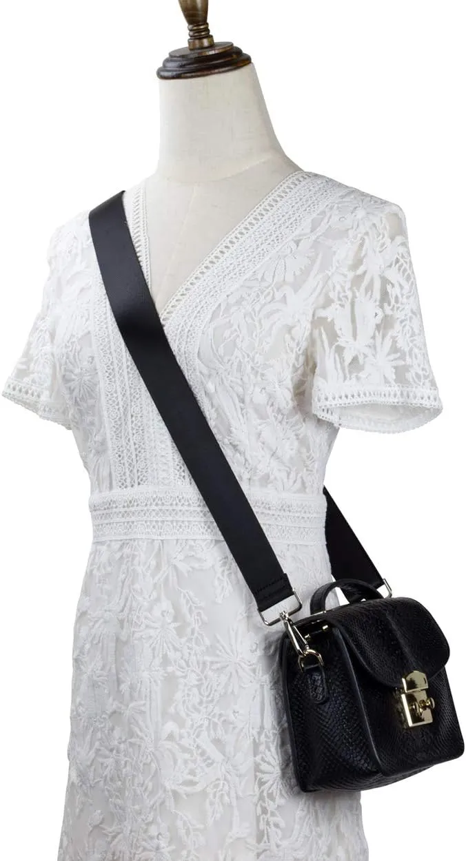 Allzedream Wide Purse Strap Replacement Crossbody Shoulder Bag Adjustable