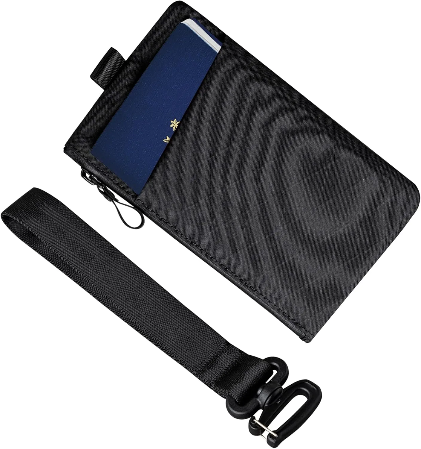 ALPAKA Zip Clutch, Zipper Wallet and EDC Carrier - Weatherproof and RFID Blocking Material - 3 External Slots for EDC Gear