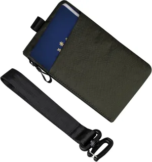 ALPAKA Zip Clutch, Zipper Wallet and EDC Carrier - Weatherproof and RFID Blocking Material - 3 External Slots for EDC Gear