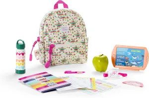 American Girl Truly Me 18-inch Doll Star Student Backpack Playset with Doll Tablet & Reversible Screens, For Ages 6 