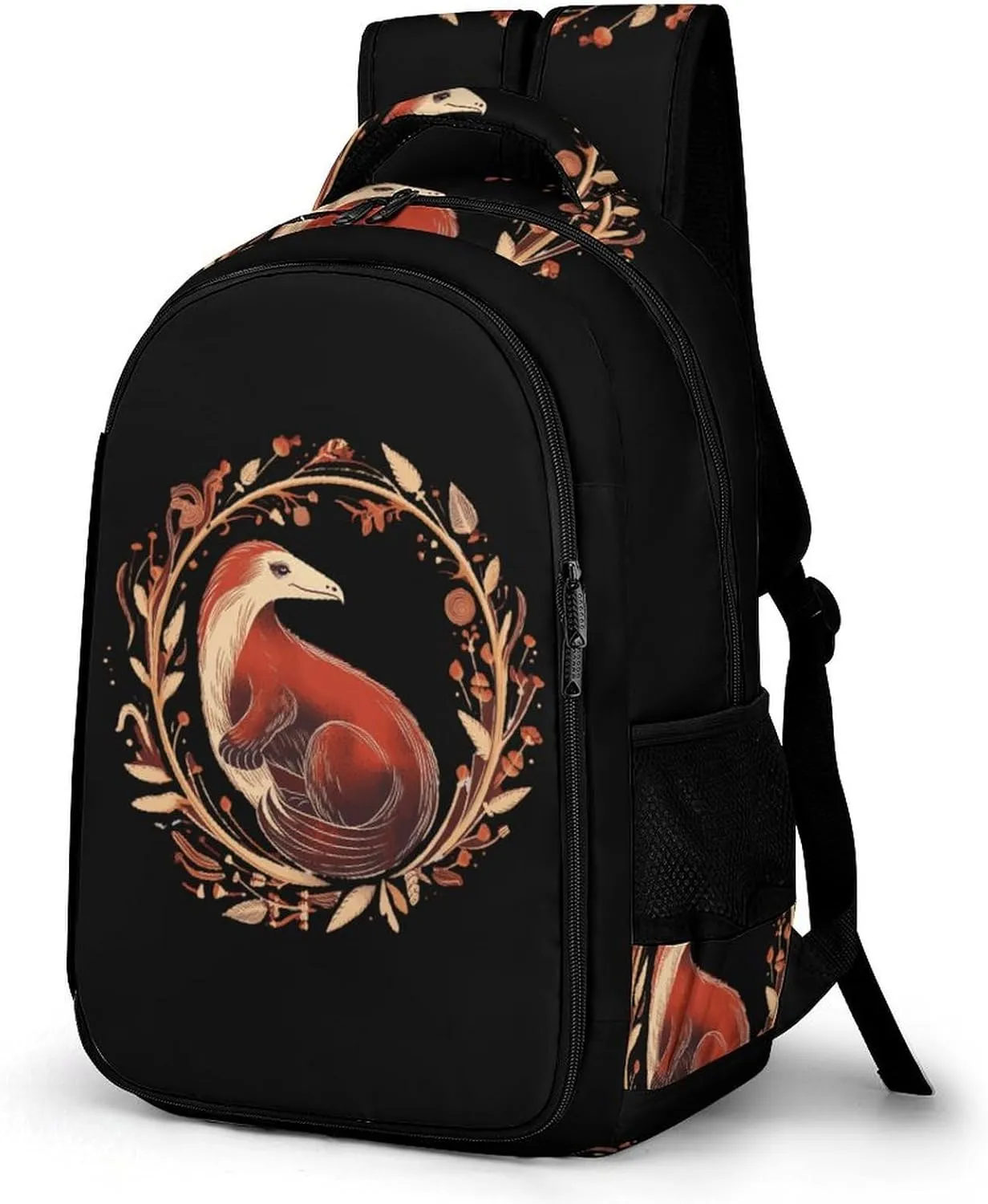Anteater Print Backpack Cute Laptop Backpack Lightweight Travel Bag Casual Daypack for Women Men