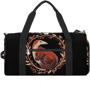 Anteater Print Sports Gym Bag Lightweight Travel Duffel Bag Workout Bags Casual Weekender Bag for Men Women