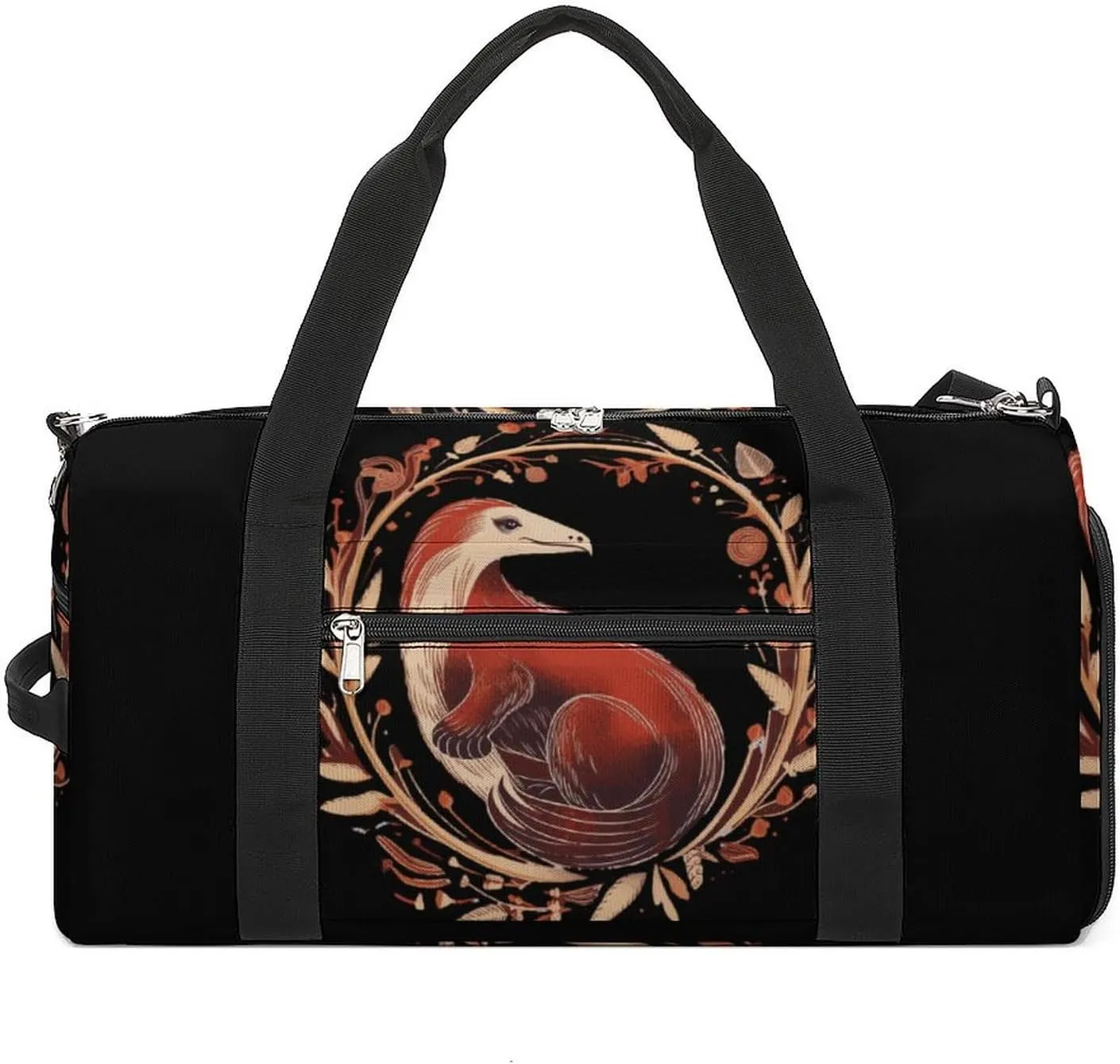 Anteater Print Sports Gym Bag Lightweight Travel Duffel Bag Workout Bags Casual Weekender Bag for Men Women