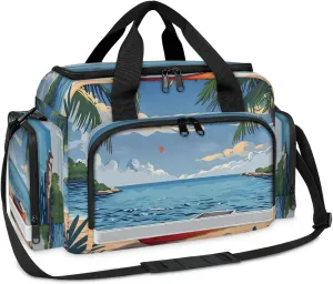 Anti-Scratch Duffle Bag for Travel 25x17.7x11.2 Inch - Waterproof Duffel Bag for Camping Fitness, Durable EMS Gear for First Responders Beach Boat