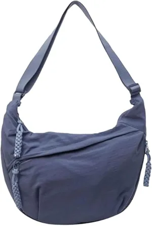 Arisefrom Crossbody Bag,Limorence Crossbody Bag,Limorence Women's Fashion Plain Color Nylon Crossbody Bag