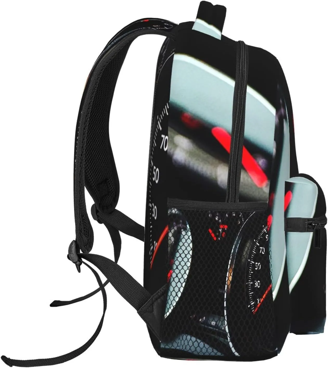 Automobile Dashboard Race Car Backpack for Men Women, Travel Laptop Backpack Computer Bag Daypack for Business Work Weekender