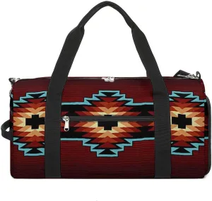 Aztec Tribal Lightweight And Large Capacity Fitness Bag
