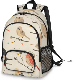 Backpack For Women Men, Wetland Birds Travel Backpack Laptop Backpack Tablet Casual Big Capacity Backpack Water Resistant Daypack Bags Bookbags Outdoor Camping