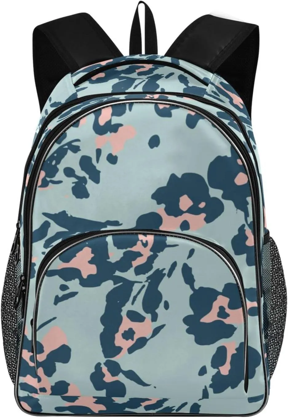 Backpacks 22L Three Layer Arc Book Bag Lightweight for Travel Camping Hiking Rucksack Daypack Kids & Adults Floral