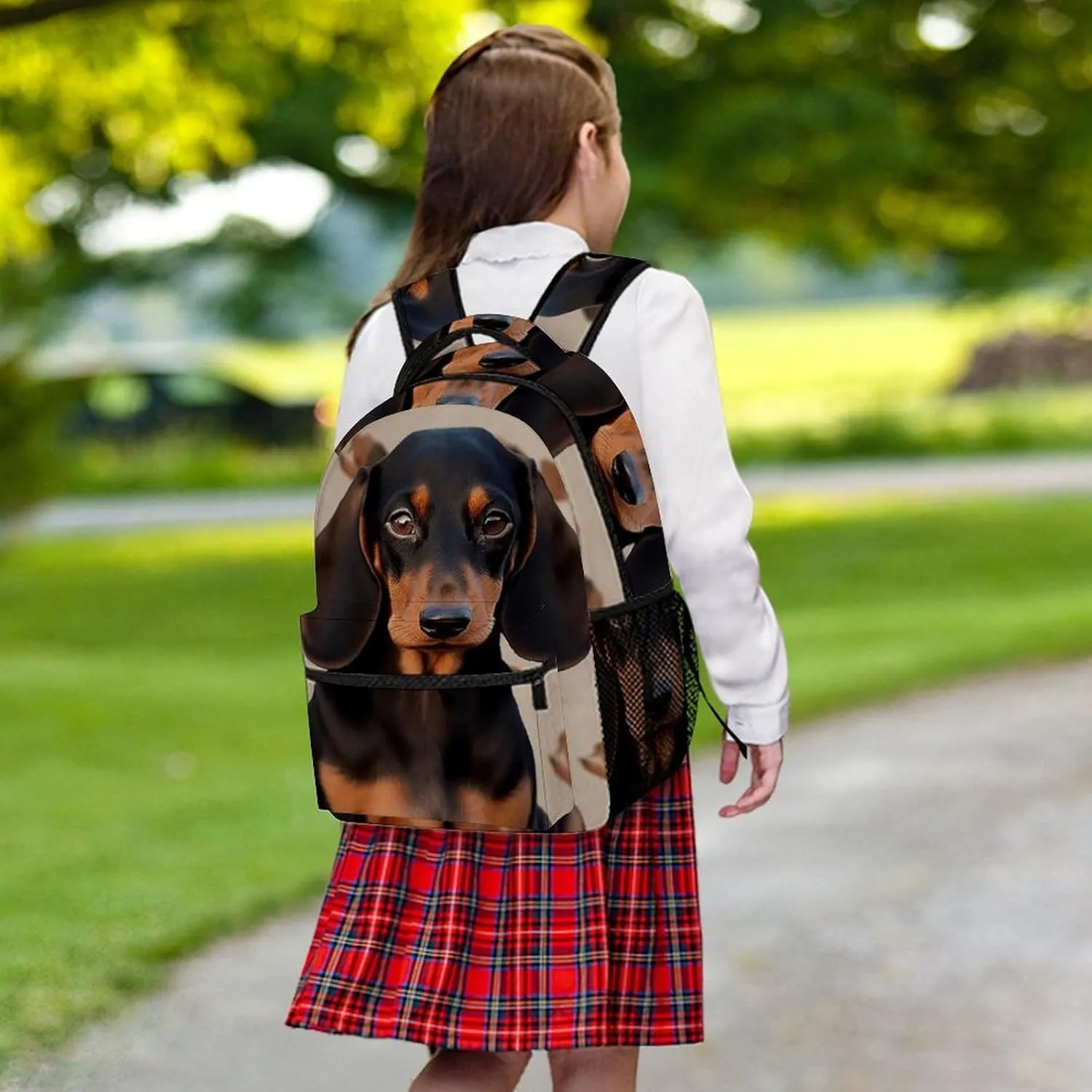 Backpacks Dachshund Dog Travel Bag Laptop Backpack Casual Daypack for Weekender Business Hiking