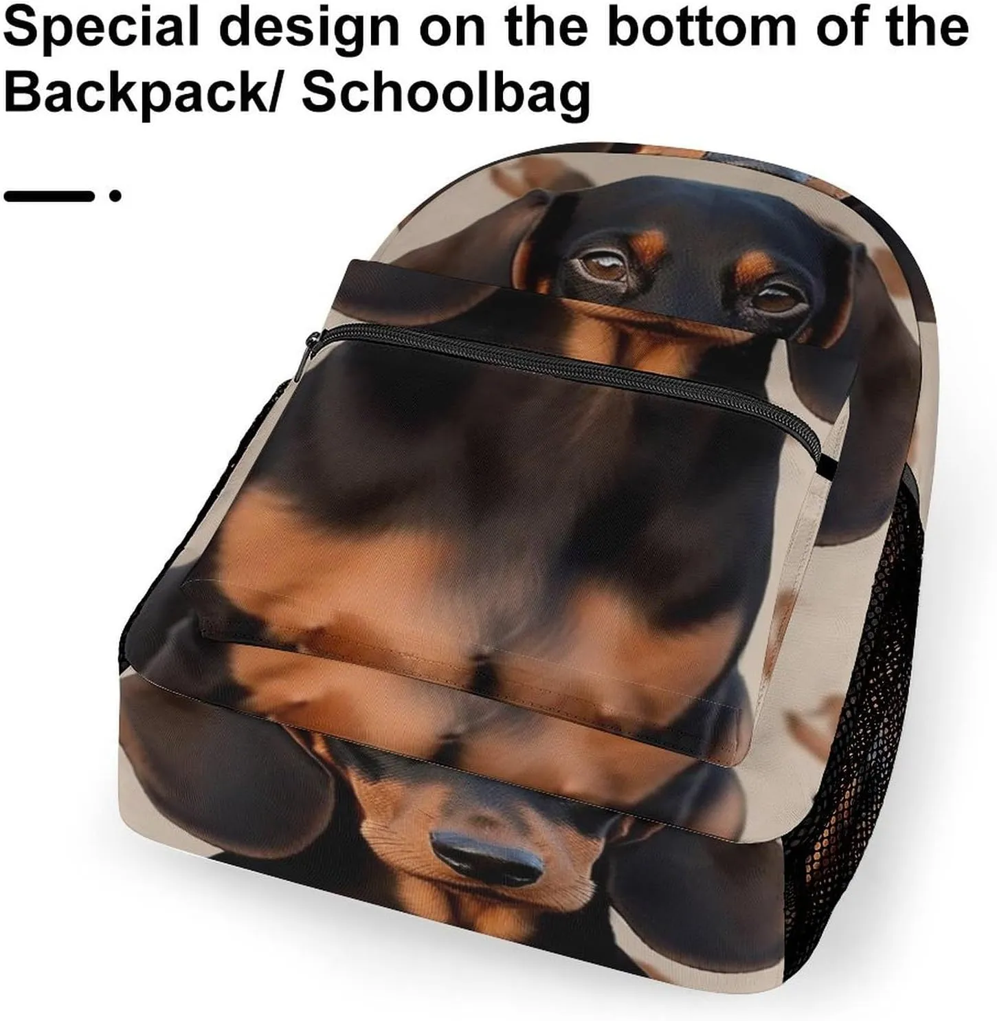 Backpacks Dachshund Dog Travel Bag Laptop Backpack Casual Daypack for Weekender Business Hiking