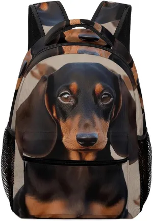 Backpacks Dachshund Dog Travel Bag Laptop Backpack Casual Daypack for Weekender Business Hiking