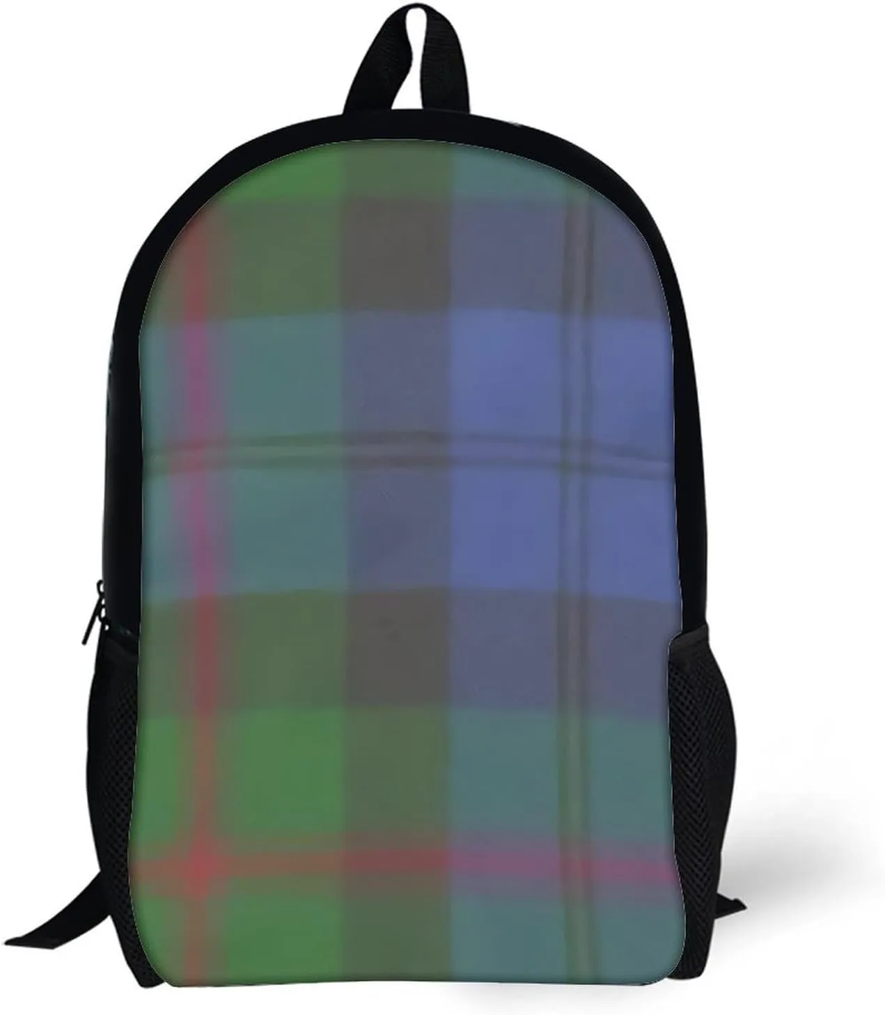 Baird Scottish Clan Tartan Plaid Pattern Backpack Lightweight Waterproof Backpacks Laptop Backpack for Unisex Casual Travel Daypacks Large Capacity