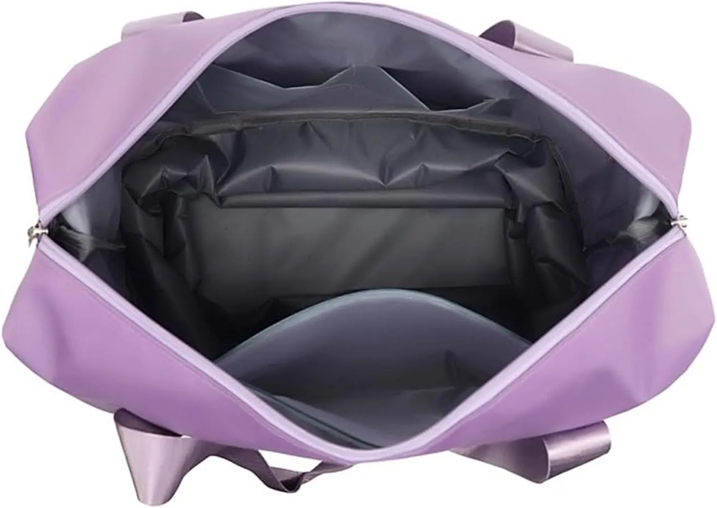 Beente Travel Bag with Wheels, 2025 New Large Capacity Travel Bag - Universal Wheel Removable (Dark Purple)