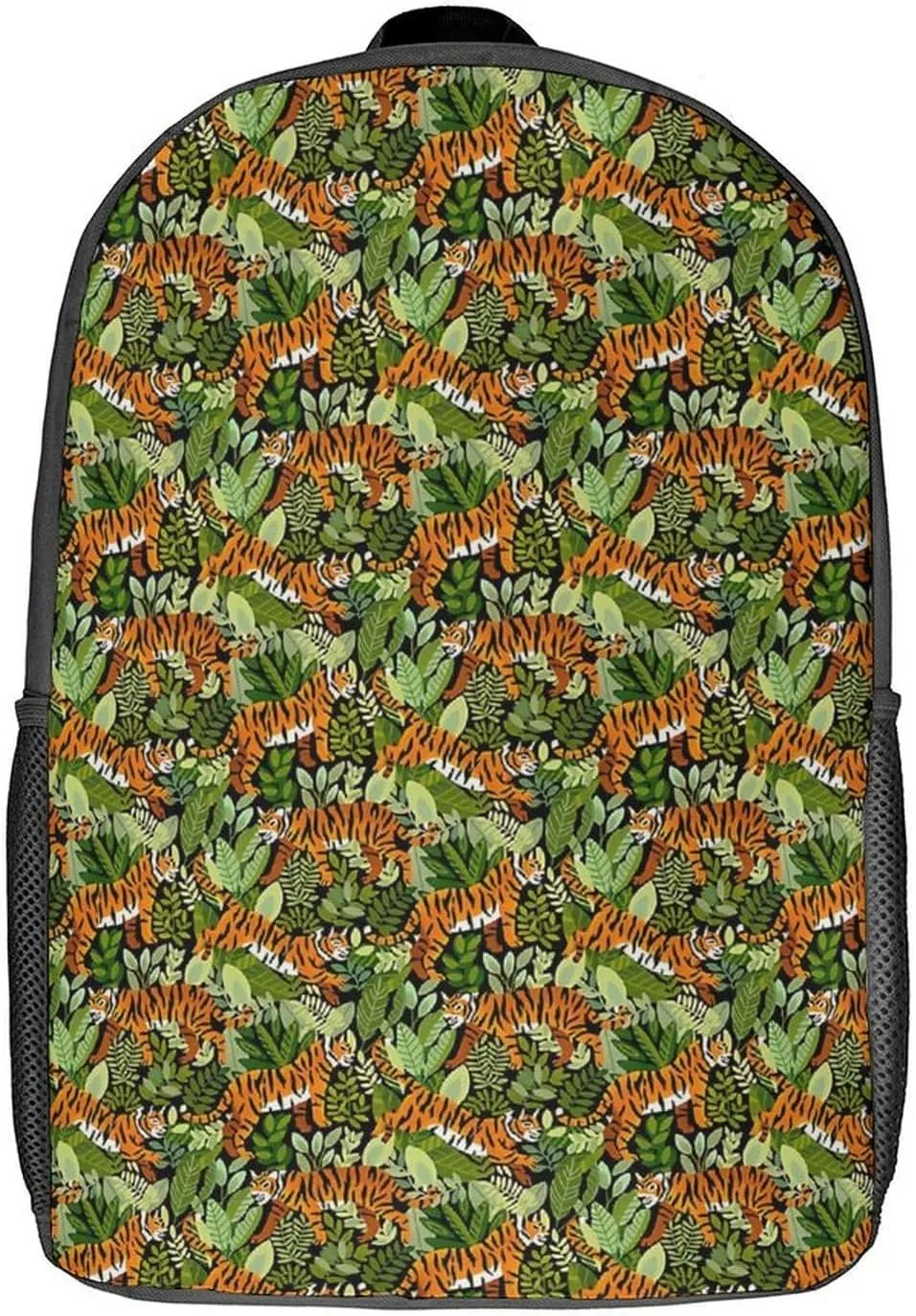 Bengal Tiger Jungle Backpack Lightweight Waterproof Backpacks Laptop Backpack for Unisex Casual Travel Daypacks Large Capacity