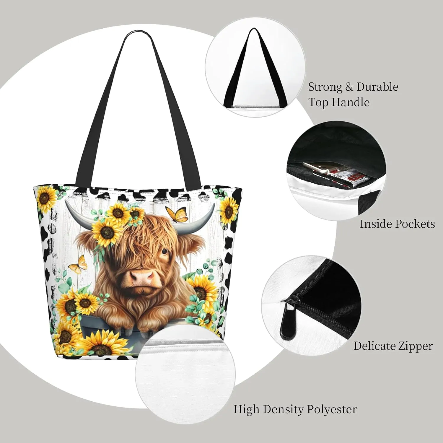 Bible Tote Bags for Women Christian Tote Bags Reusable Shoulder Bag Church Bags Christian Gifts for Women Work