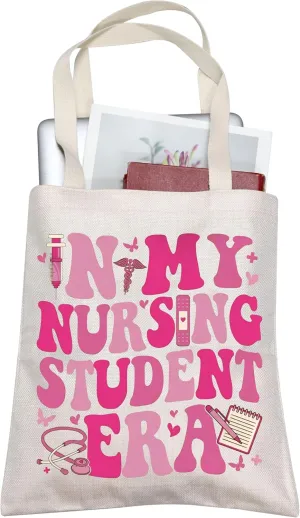 BLUPARK In My Nurse Student Era Tote Bag Nurse Bag Nurse Tote Bag New Nurse Gift Nursing Era Tote Bag Future Nurse Gift