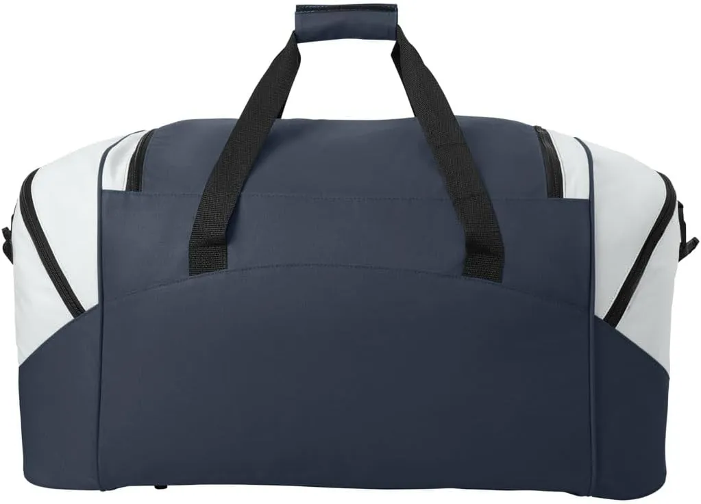 Boise State Suitcase Duffel Bag Large Boise State University Duffle for Travel or Sports Gear Bag (Navy)