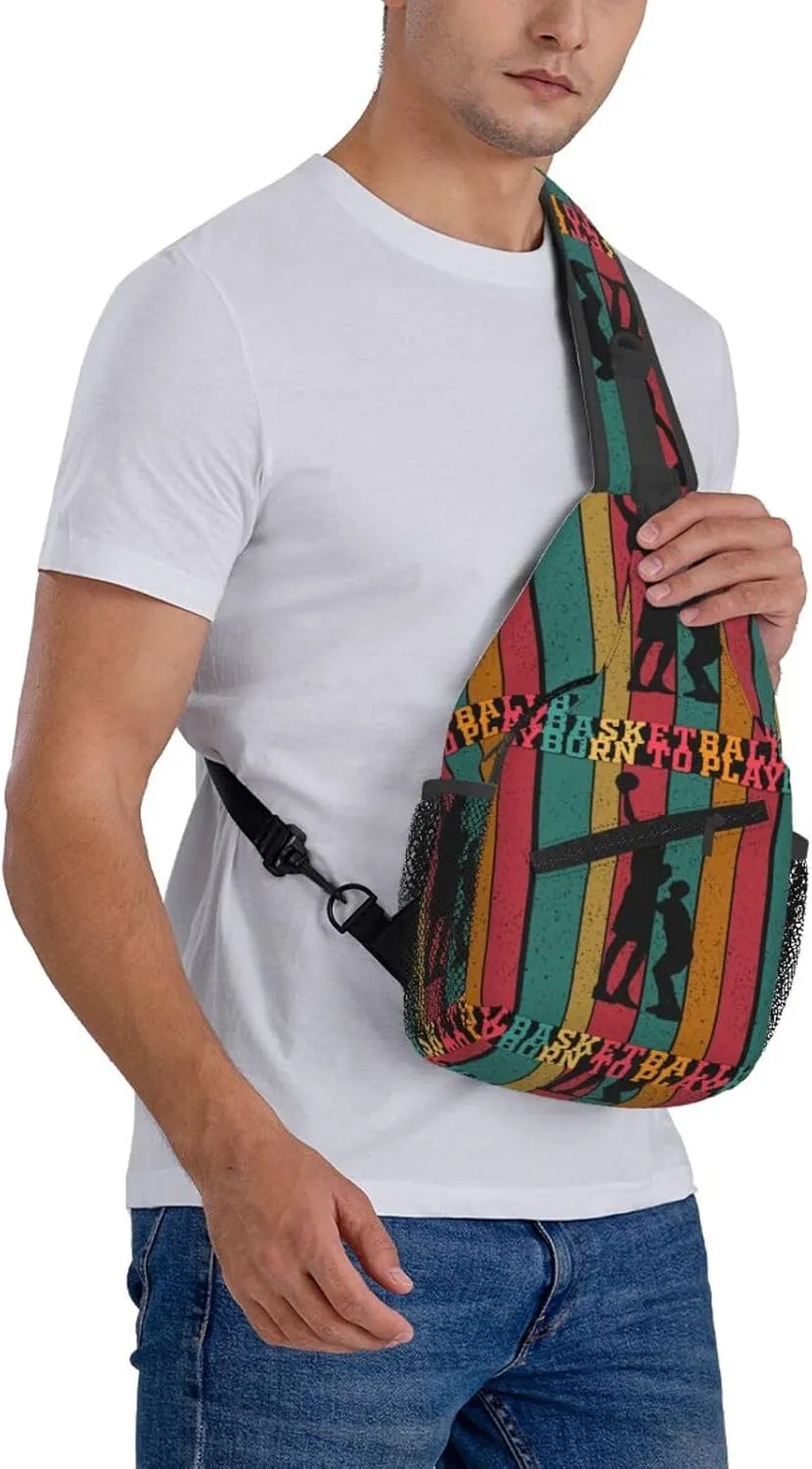 Breast Cancer Awareness Ribbon Faith Hope Love Sunflower Crossbody Bag Sling Bag Chest Bags Travel Shoulder Backpack