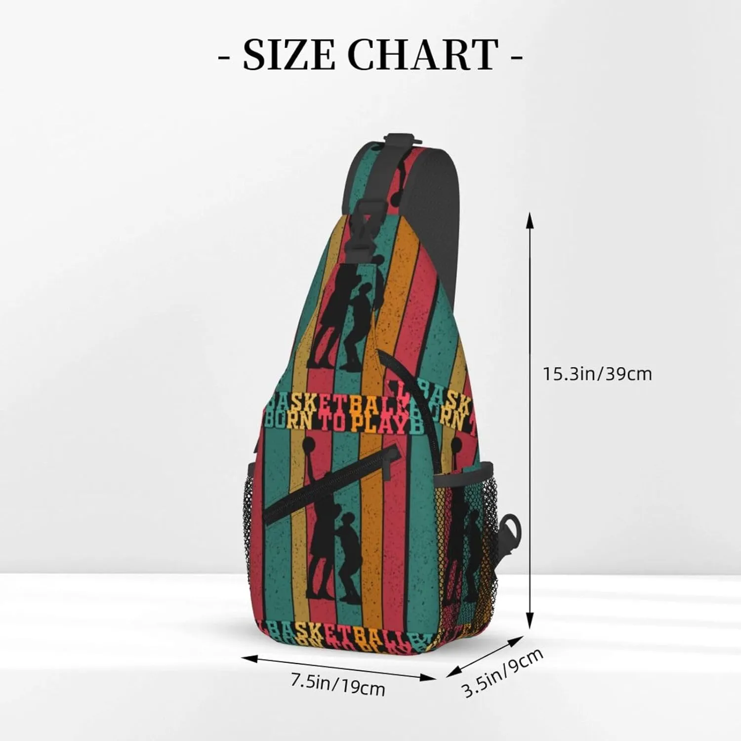 Breast Cancer Awareness Ribbon Faith Hope Love Sunflower Crossbody Bag Sling Bag Chest Bags Travel Shoulder Backpack
