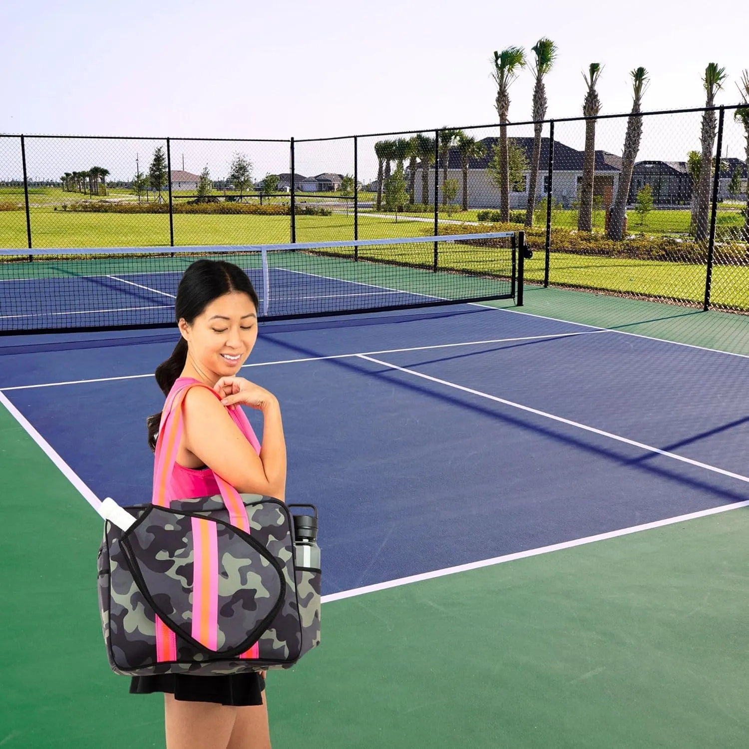 Brooklyn Pickleball Bag - Women's Pickleball Bag, Quality Construction, Functional And Stylish Design