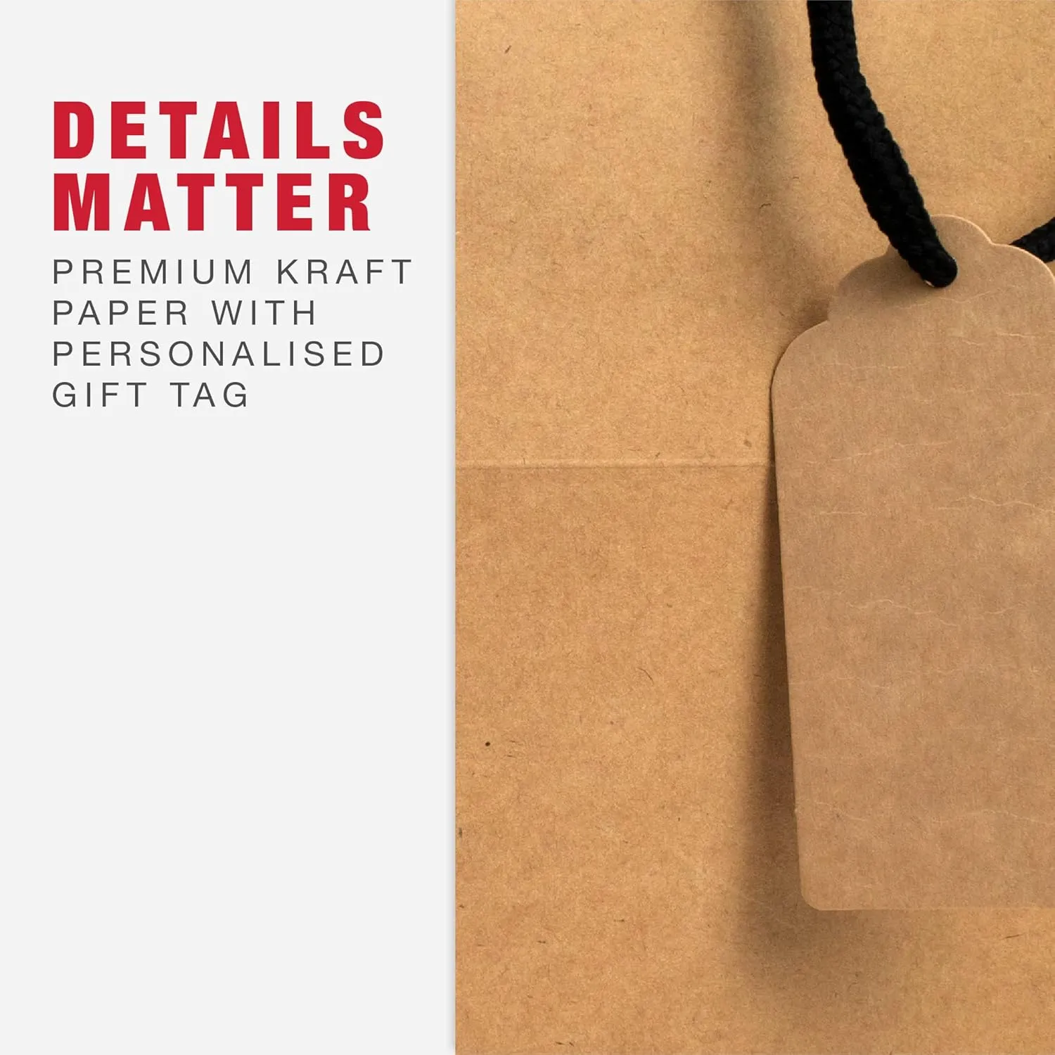 Brown Wide Bottom Paper Bags with Handles Bulk, 30PCS 10"x10"x10" Square Gift Bag Perfect for 9" & 8" Cake Box, Square Gift Bags for 8" Gift Box